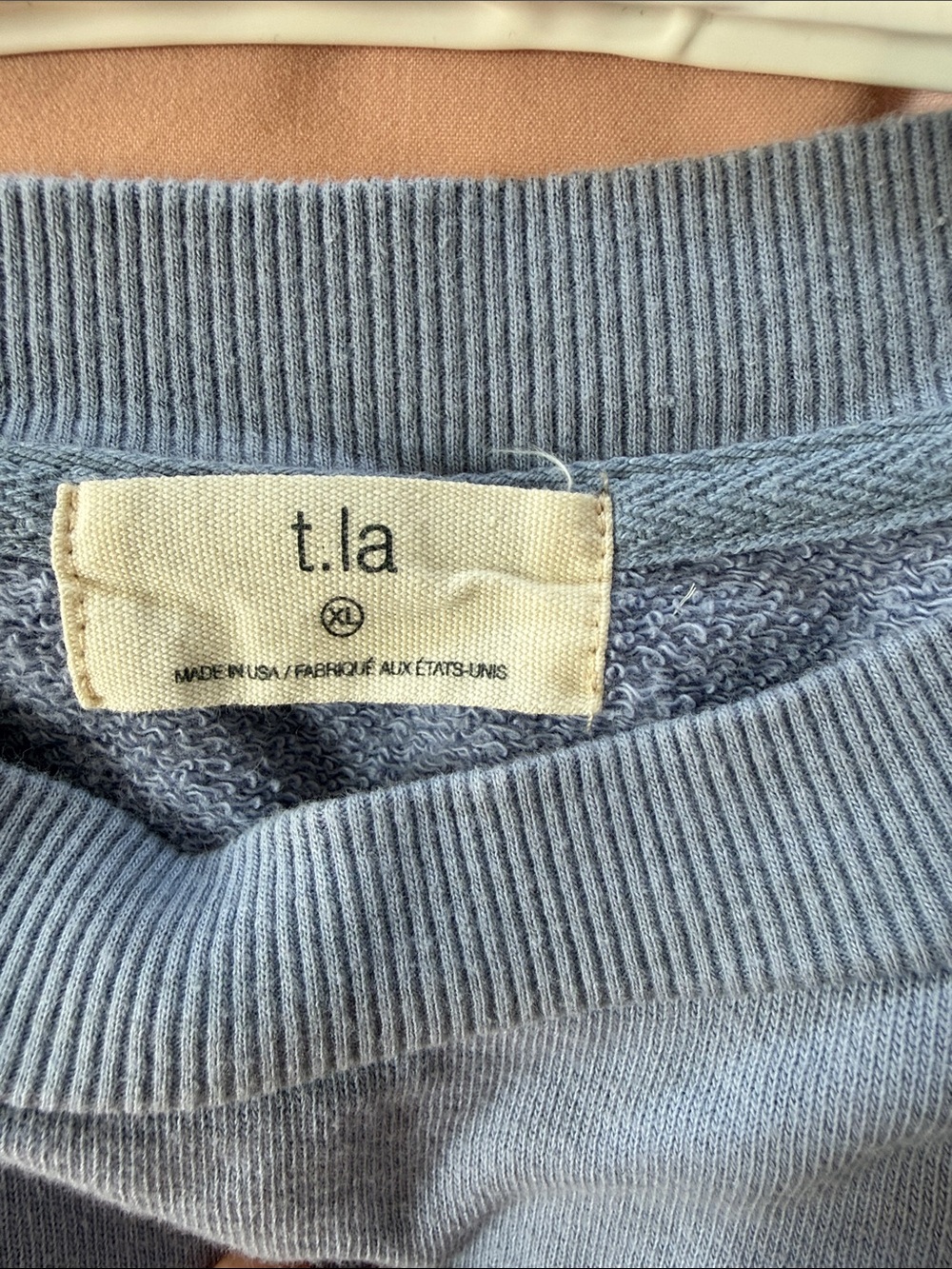 Anthropologie Puff-Sleeve Sweatshirt with Embroidery - Picture 3 of 3